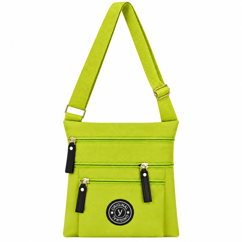 GRACE57D Green X-Body Bag With Adjustable Strap (New) (image for) GRACE57D Green X-Body Bag With Adjustable Strap (New)